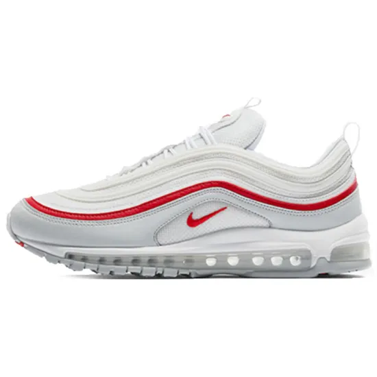 Nike Air Max 97 White Pure Platinum University Red