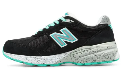 New Balance 990 Black/Green Women's