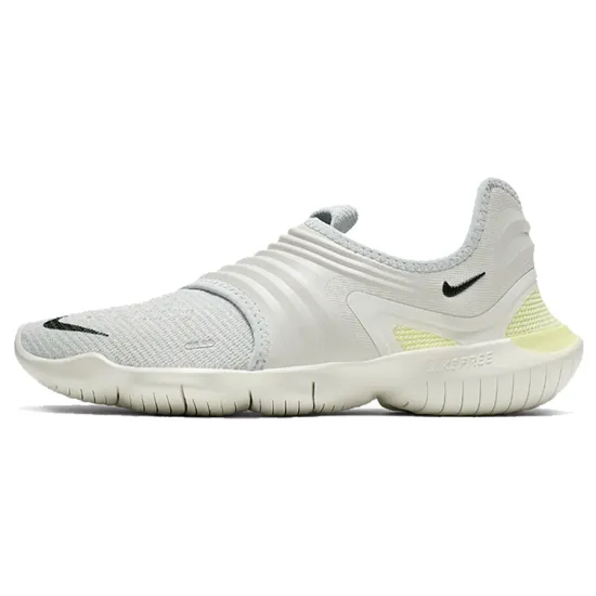 Nike Free RN Flyknit 3.0 Pure Platinum Luminous Green Women's