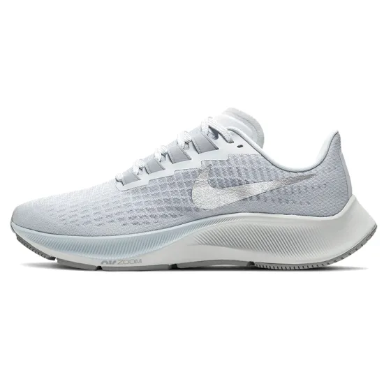 Nike Air Zoom Pegasus 37 Grey Metallic Silver Women's
