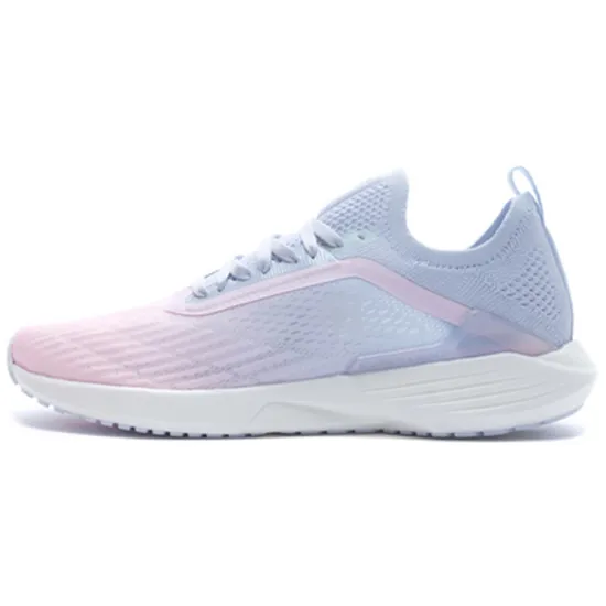 LINING Super Light 17 Running Shoes Women's Low-Top Cherry Blossom Pink/Sky Blue