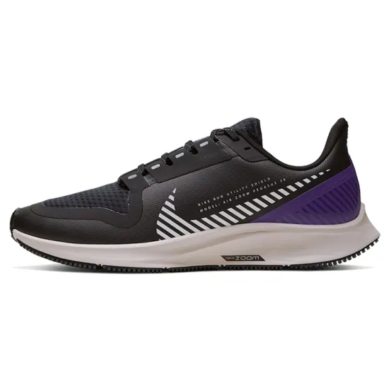Nike Pegasus 36 Running Shoes Women's Low-top Black/Purple