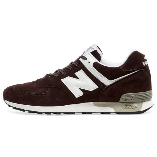 New Balance NB 576 Running Shoes Men Low-top Brown/White