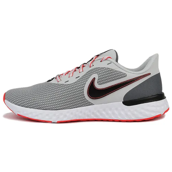 Nike Revolution 5 Series Running Shoes Men Low-top Reddish Gray
