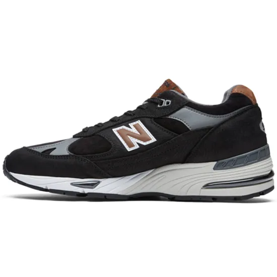 New Balance 991 MiUK Black Grey Brown