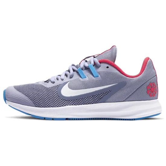 Nike Downshifter 9 'Gray Blue Red' Gs