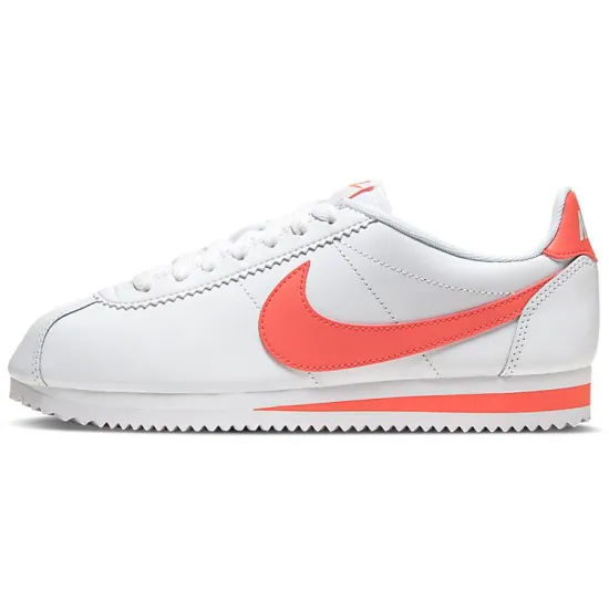 Nike Classic Cortez Leather White Pink Women's