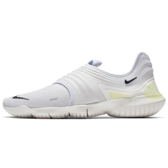 Nike Free RN Flyknit 3.0 Running Shoes Men Low-top White