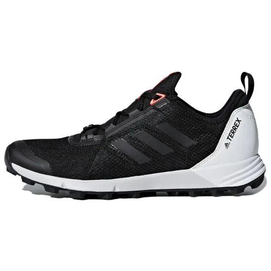 Adidas TERREX AGRAVIC SPEED Running Shoes Women's Low-top Black/White/Pink