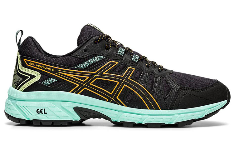 ASICS Gel Venture 7 ‘Black Mint Orange Pop’ Women’s
