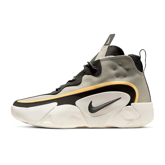 Nike React Frenzy Running Shoes Men High-top Gray/Black/Orange
