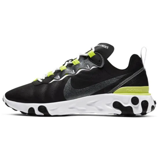 Nike React Element 55 Black Lemon Venom Women's