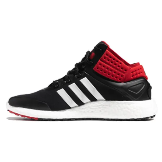 Adidas Rocket Boost Running Shoes Men Mid-top Black/Red/White