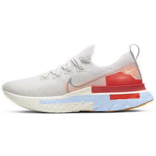 Nike React Infinity Run Flyknit Psychic Blue Coral Women's