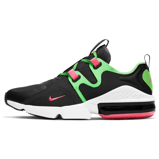 Nike Air Max Infinity Running Shoes Men Low-top Black/Green