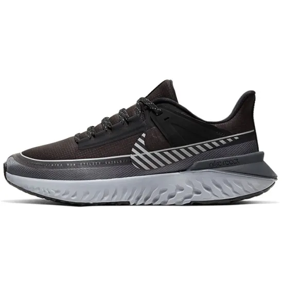 Nike Legend React 2 Shield Black Reflect Silver Women's
