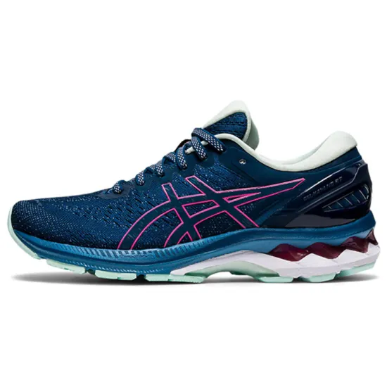 Asics Gel Kayano 27 Mako Blue Hot Pink Women's