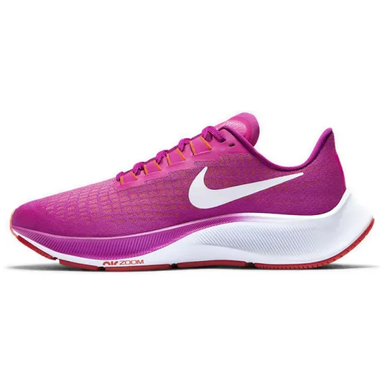 Nike Pegasus 37 Running Shoes Women's Low-top Flame Powder
