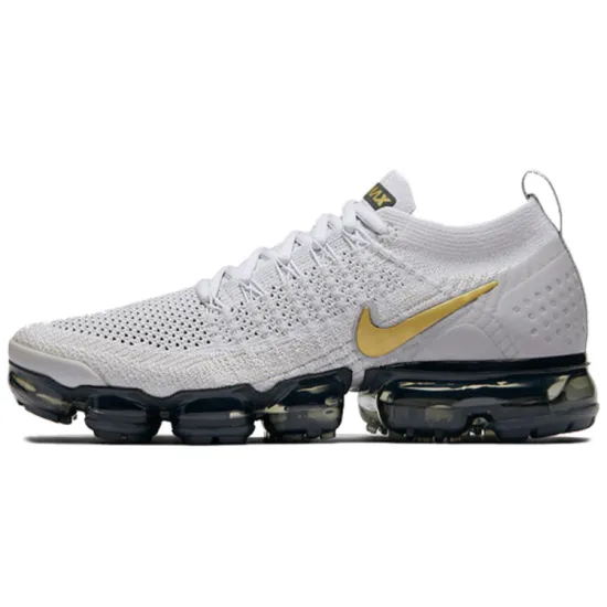 Nike Air VaporMax 2 Vast Grey Metallic Gold Women's