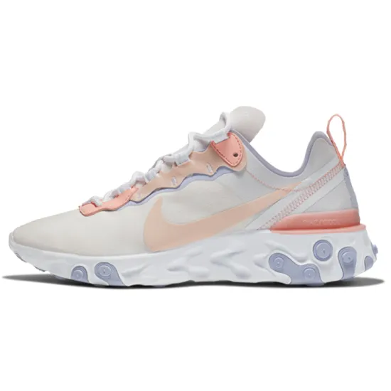Nike React Element 55 Pale Pink Washed Coral Women's