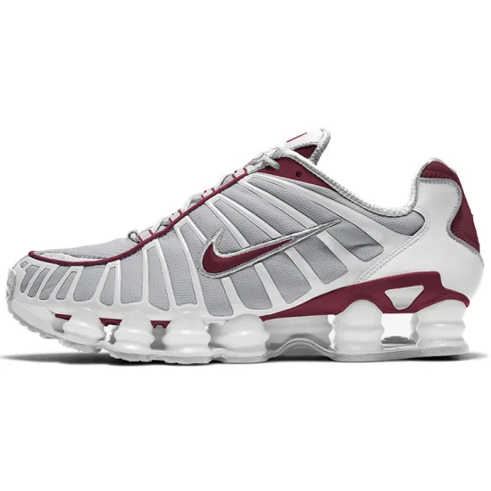 Nike Shox TL Neutral Grey Team Red