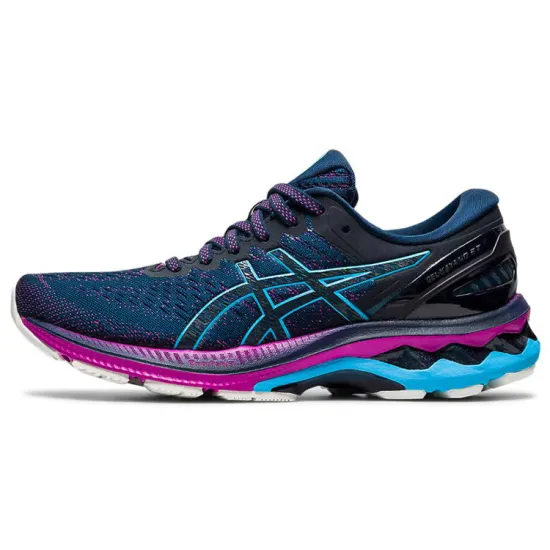 Asics Women's Gel Kayano 27 Wide 'French Blue Digital Aqua'