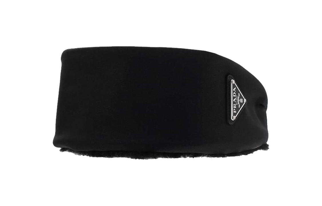 Женский козырек Prada (черный)