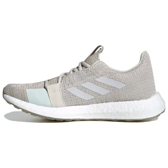Adidas Senseboost Go Running Shoes Women's Low-top Gray/White/Green