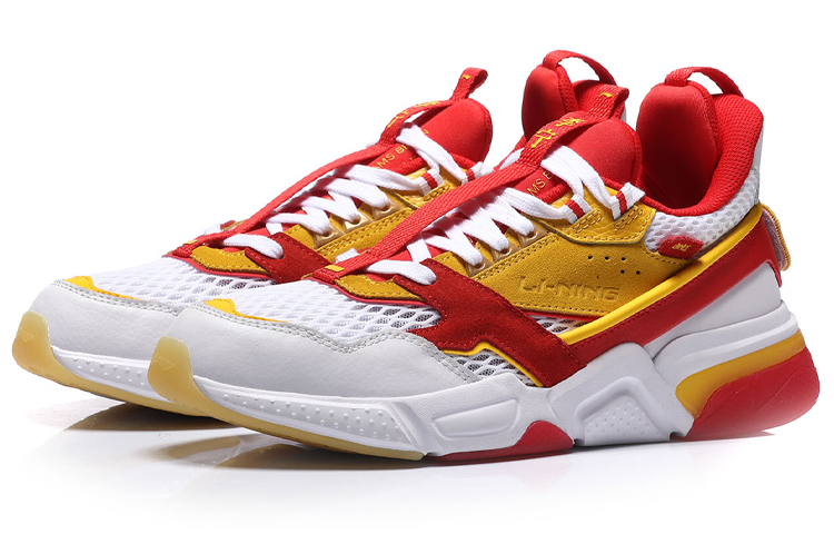Li Ning Journey Cushioning Slip Resistant Abrasion Resistant Breathable Lightweight Low top Running Shoes Women’s