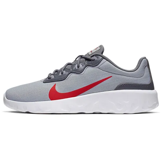 Nike Explore Strada Running Shoes Unisex Low-top Gray/Red