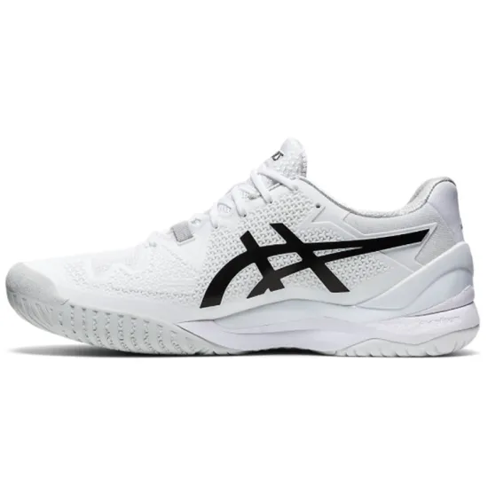 Asics Gel Resolution 8 White Black