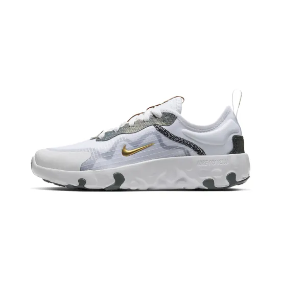 Nike Renew Lucent 'White Metallic Gold' GS