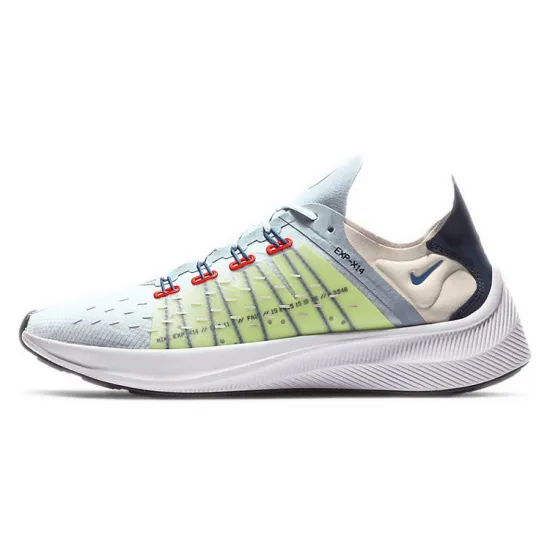 Nike EXP-X14 Running Shoes Men Low-top Blue/Green