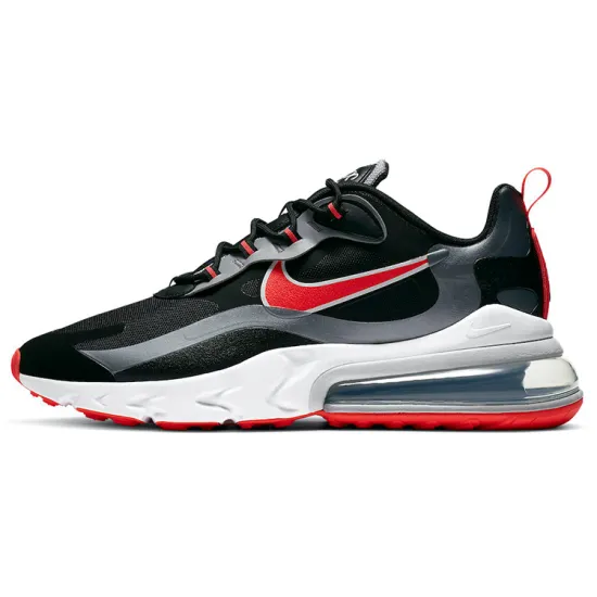 Nike Air Max 270 React Black Bright Crimson