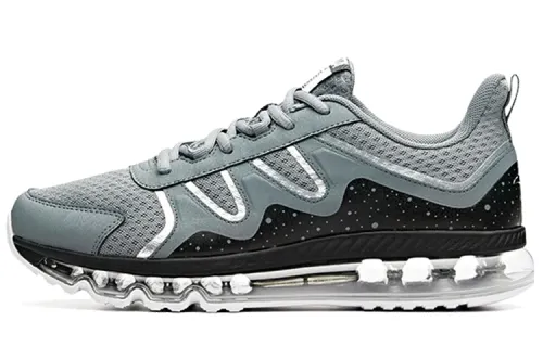 Anta Comfortable Textile, Synthetic Leather Cushioning Slip Resistant Breathable Lightweight Rebound Low top