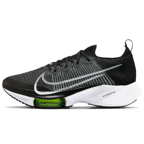 Nike Air Zoom Tempo Next% Flyknit Black White