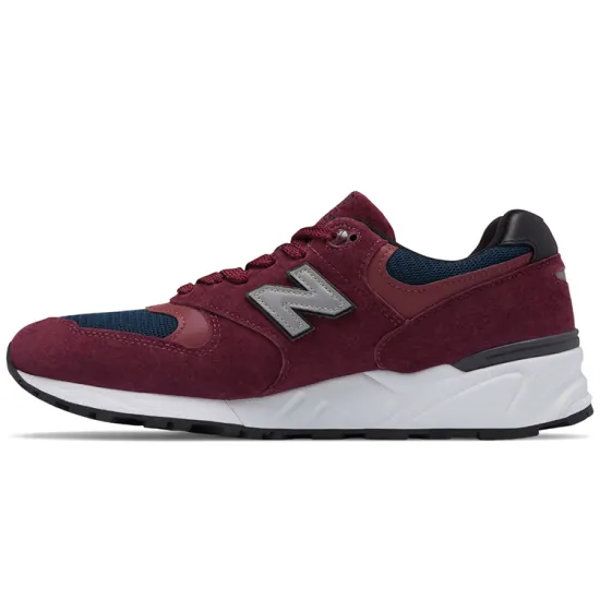 New Balance NB 999 Running Shoes Men Low-top Vivd Red/Bliss Blue/Footwear White