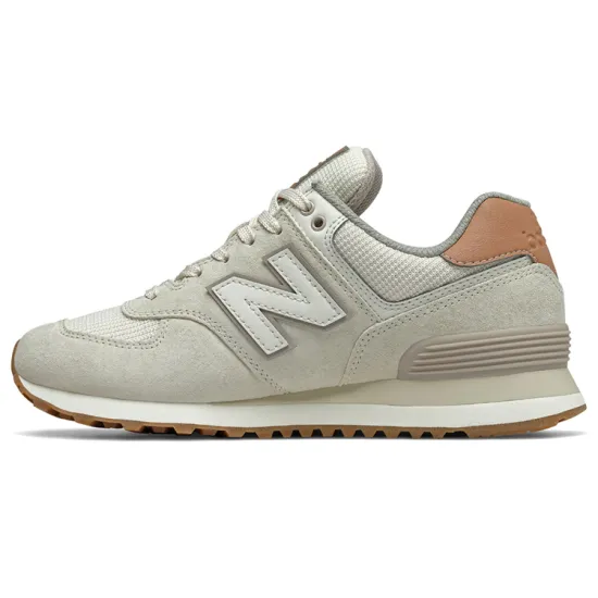 New Balance NB 574 Running Shoes Women's Low-top Off White
