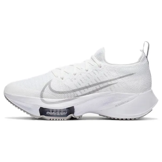 Nike Air Zoom Tempo Next% Flyknit White Pure Platinum Women's