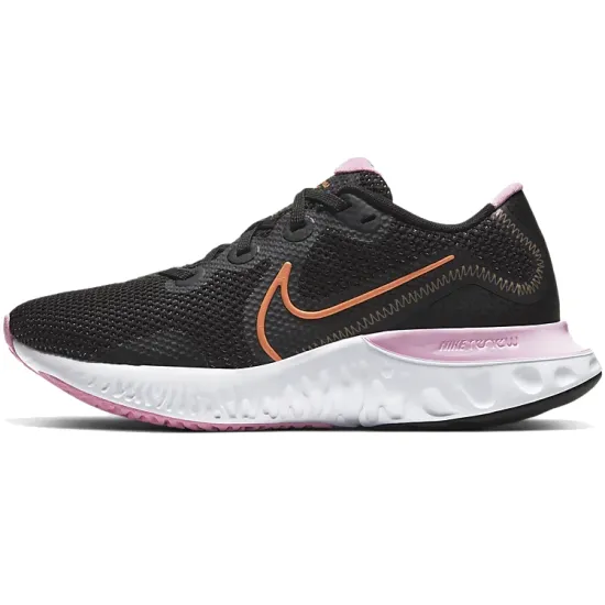 Nike Renew Run Black White Pink Women's