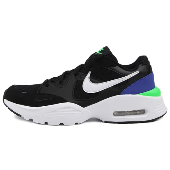 Nike Air Max Fusion Running Shoes Unisex Low-top Black/Blue/Green