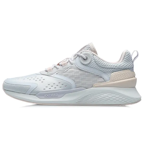 LINING Running Shoes Women's Low-Top Light Stone Gray