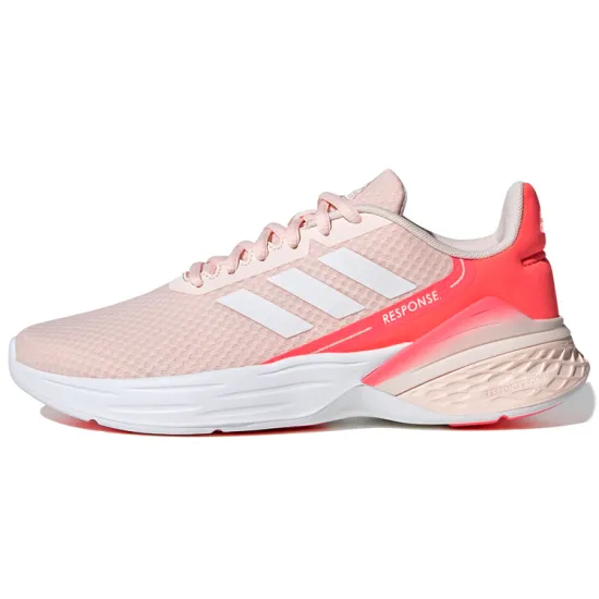 Adidas Response Running Shoes Women's Low-top Pink/white