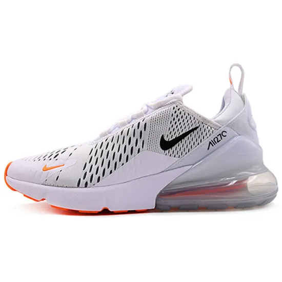 Nike Air Max 270 White Black Total Orange