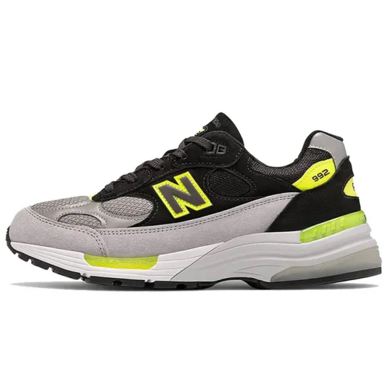 New Balance 992 MiUSA Black Grey Volt