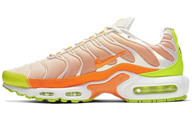 Nike Air Max Plus retro versatile fabric synthetic leather TPU low-top air cushion casual running shoes men and women same style rainbow