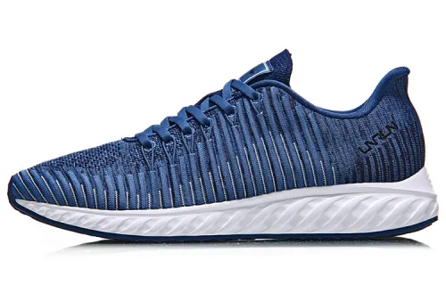 Li Ning Cushioning Low top Running Shoes Unisex Blue