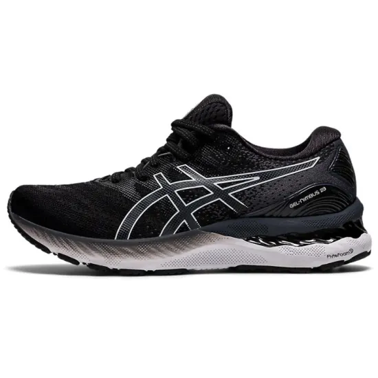 Asics Women's Gel Nimbus 23 'Black White'