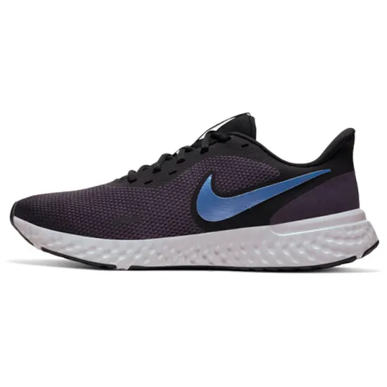 Nike REVOLUTION 5 Running Shoes Men Low-top Deep Violet/blue