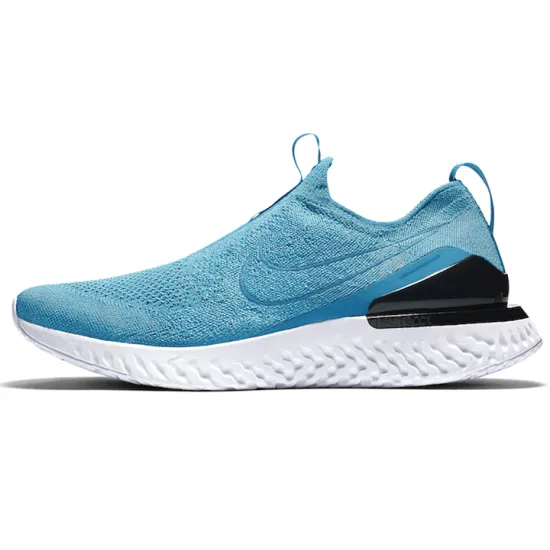 Nike Epic React Flyknit 1 Running Shoes Men Low-top The Lake Is Blue